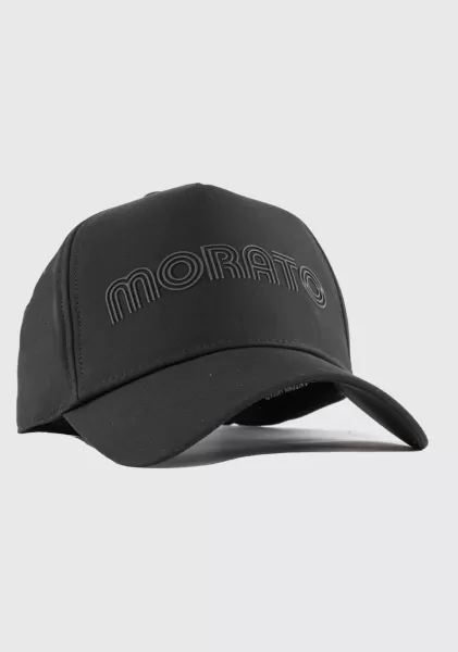 Sombreros Gorra De Béisbol De Popelina Con Logotipo Negro Hombre Antony Morato Calidad