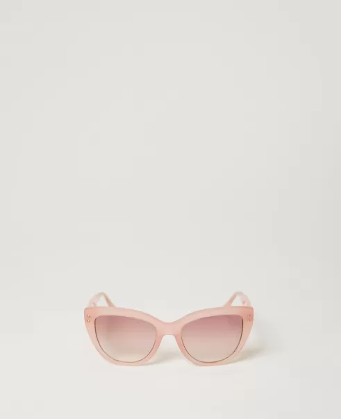 Beige Twinset Mujer Gafas De Sol Gafas De Sol Cat-Eye